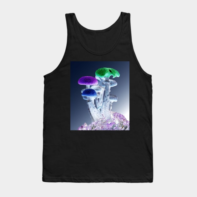 mushroom Tank Top by MarkoShirt